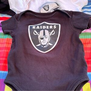 Raiders Baby Onesies
